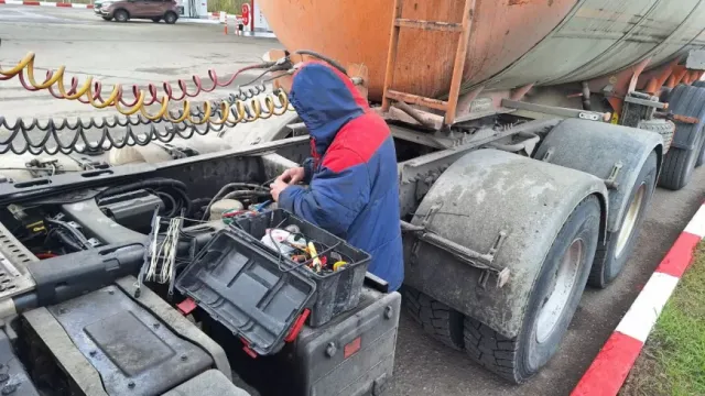 Диагностика грузовика с выездом