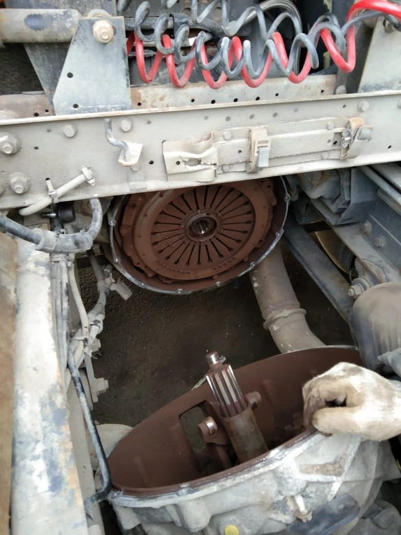 Замена сцепления DAF 105 замена сцепления ДАФ 105
